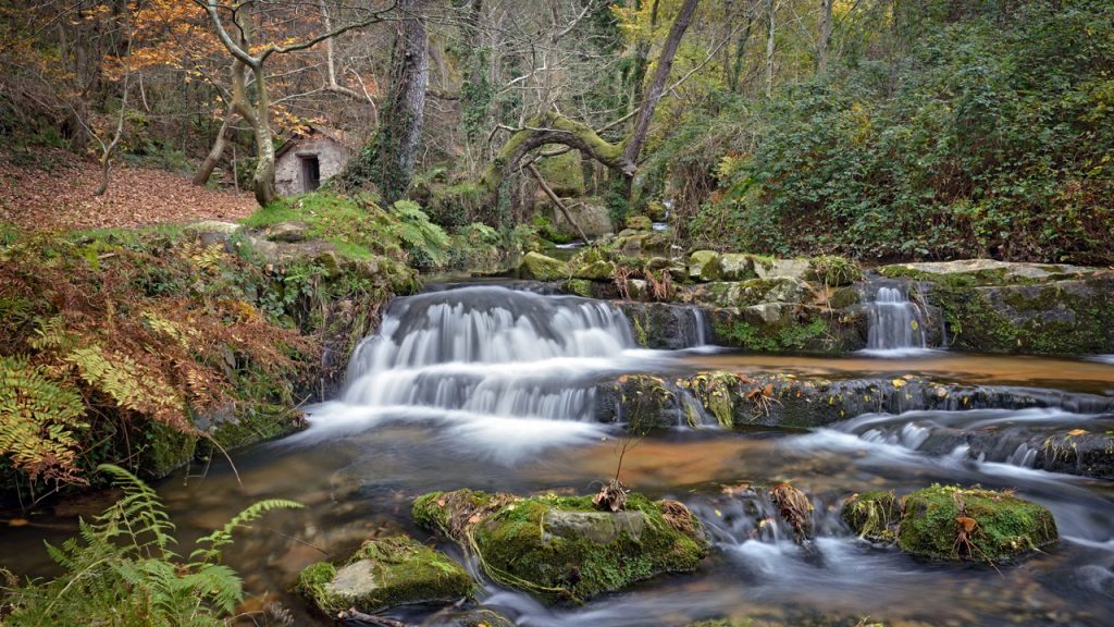 cascadas de oneta 3 en Valdés Asturias